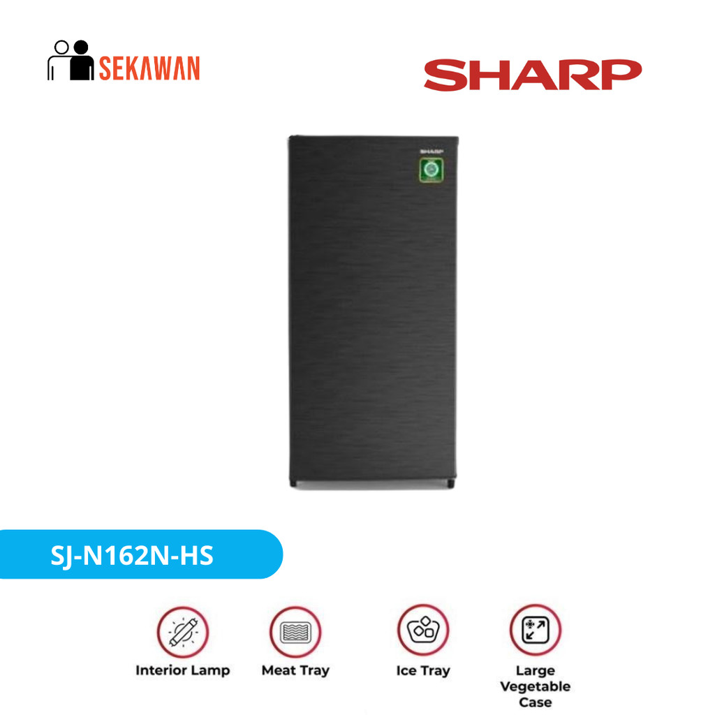 Kulkas 1 pintu SHARP SJ-N162N-HS