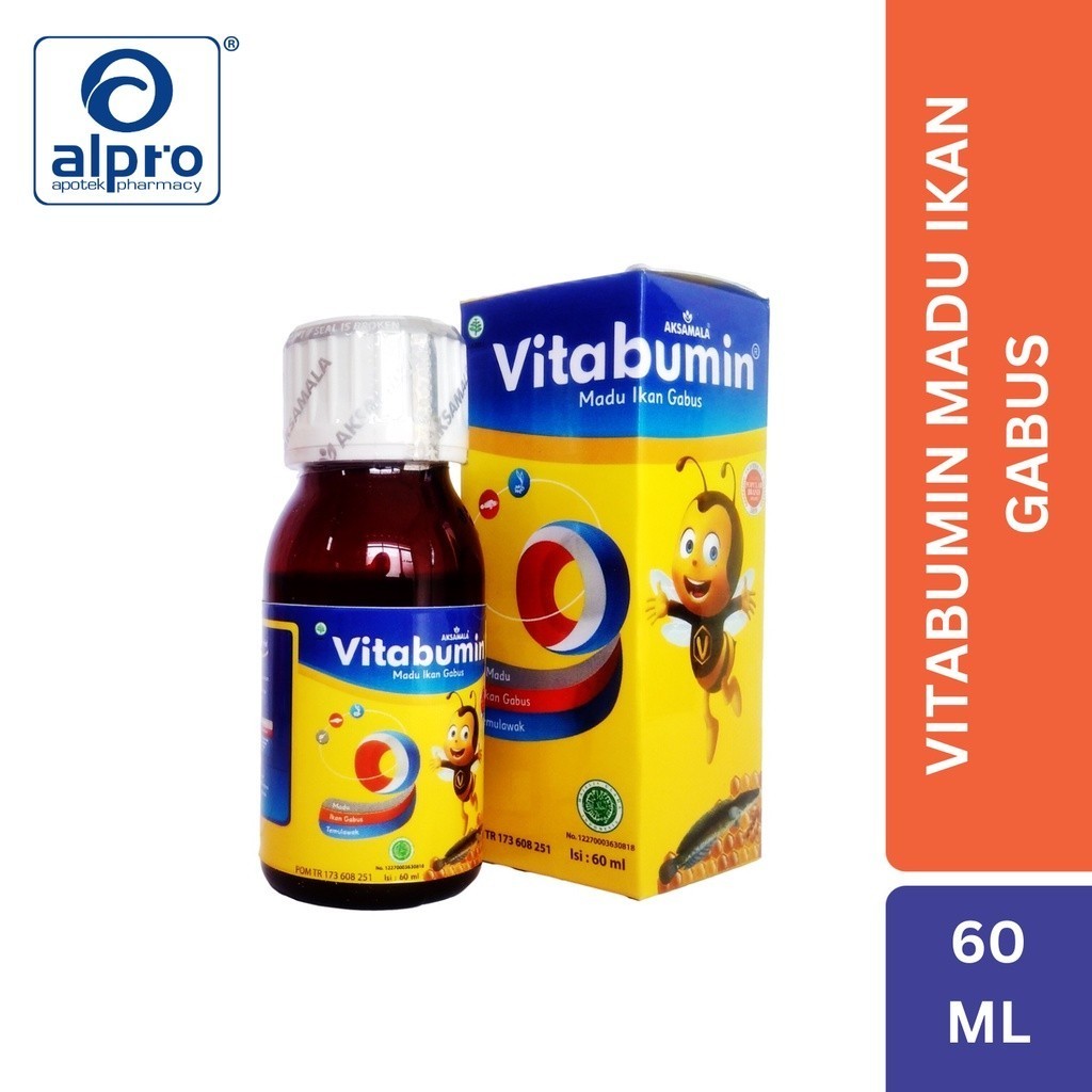 Vitabumin Madu Ikan Gabus 60Ml