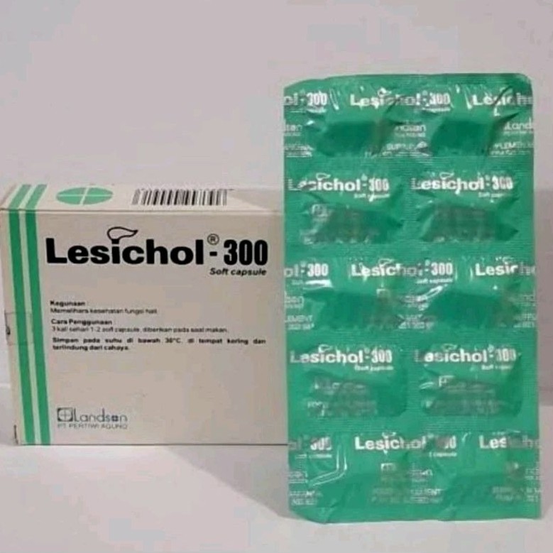 LESICHOL 300 STRIP 10 KAPSUL