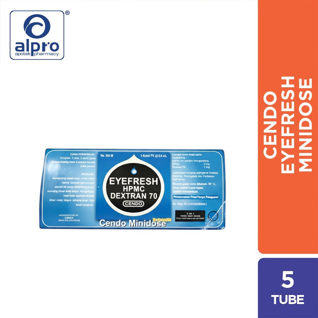 Cendo Eyefresh Minidose 1X5 Pcs