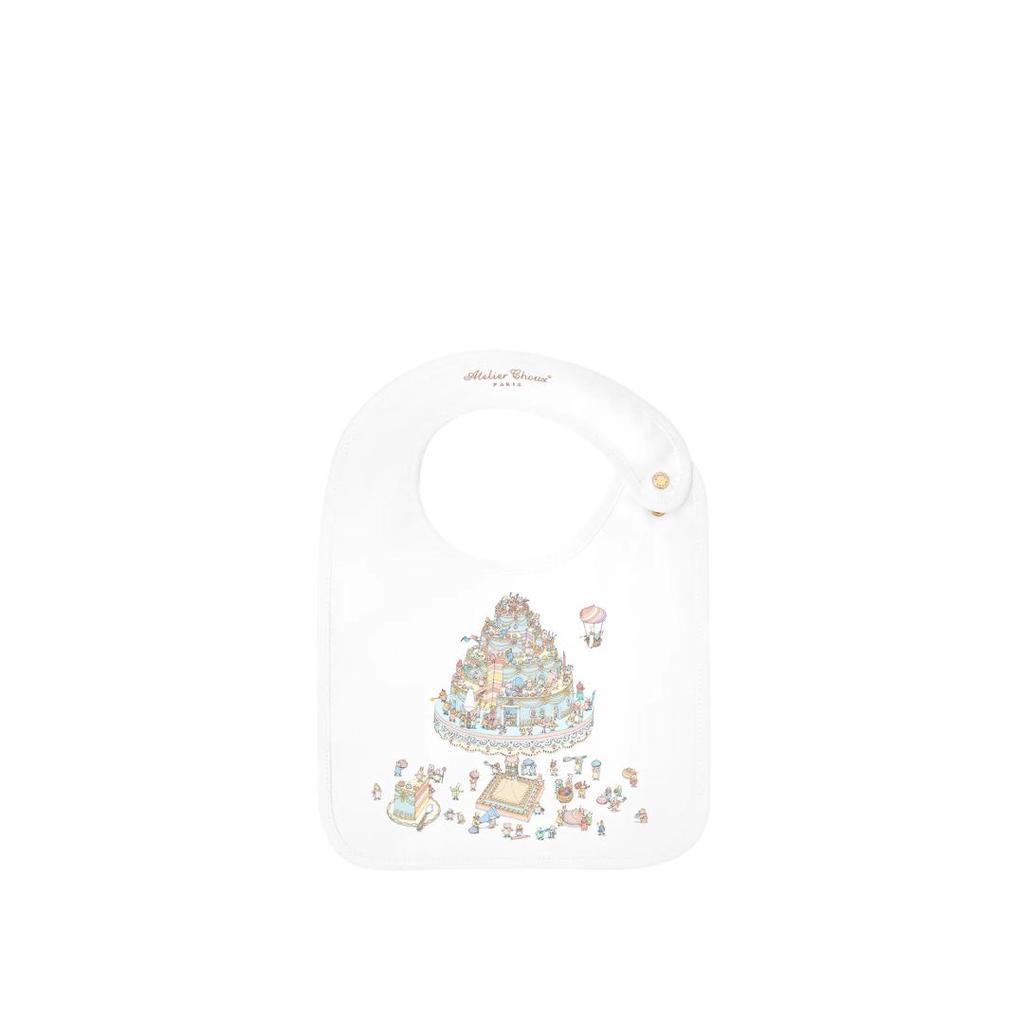 Le gateau satin bib ( kids ) C2515