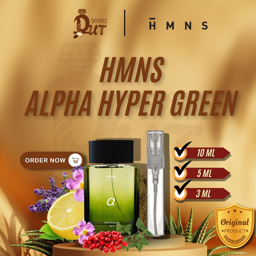 Decant HMNS Alpha Hyper Green Extrait 1ml 3ml 5ml 10ml Original