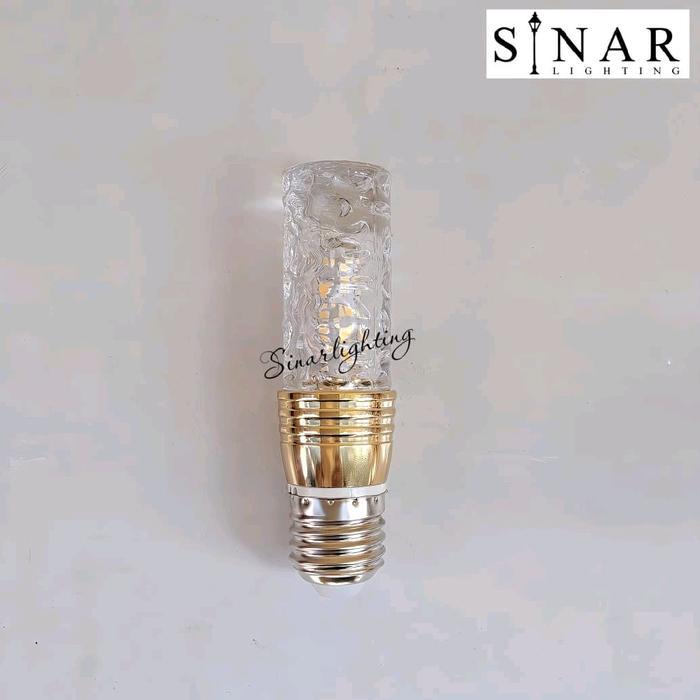 Bohlam Lampu Hias LED ST12 E14/E27 (KACA) - FITTING E27