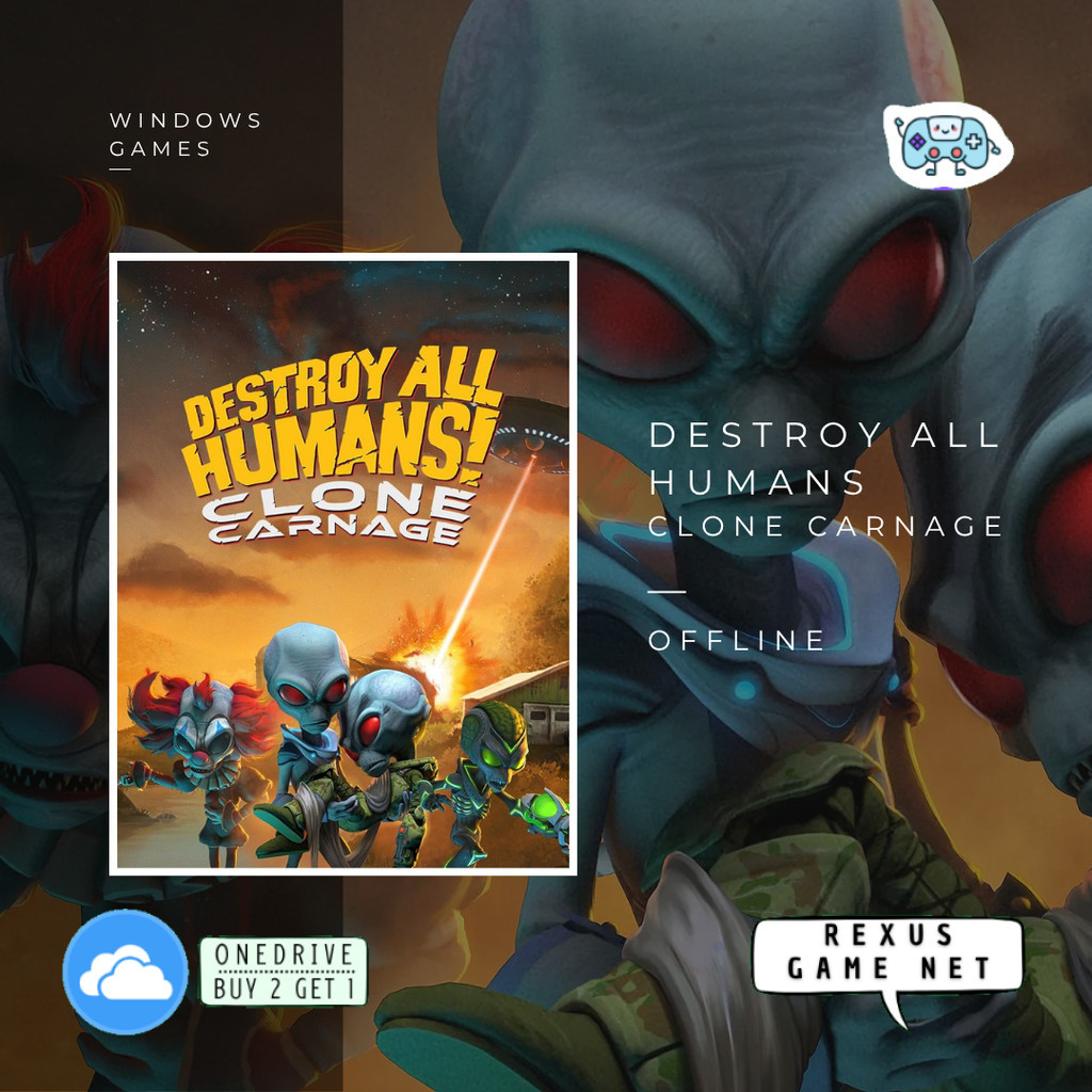 Destroy All Humans Clone Carnage - PC Game