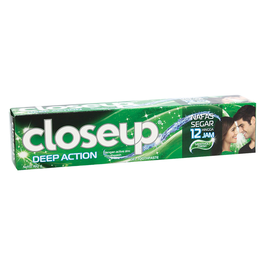 CLOSE UP D/ACTION GEL TOOTHPASTE 160GR