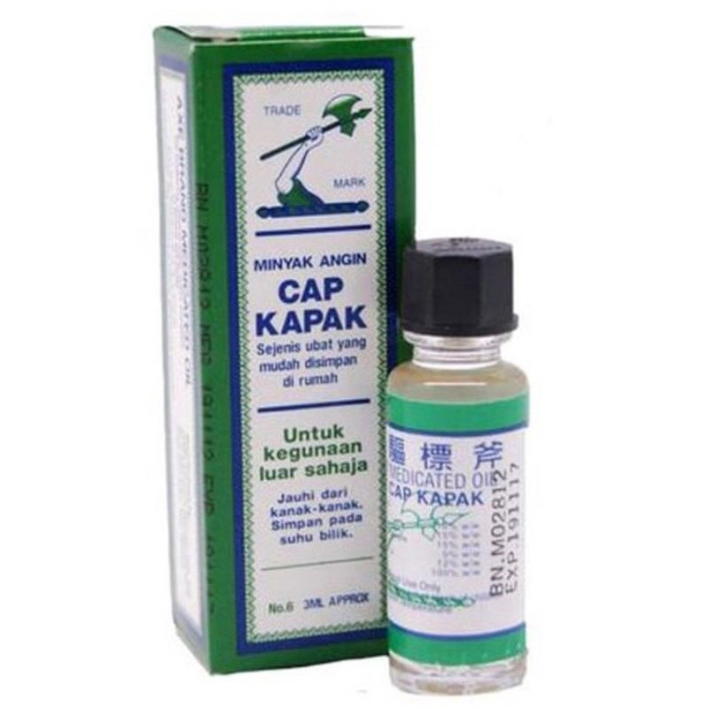 Minyak Angin Cap Kapak 3ml