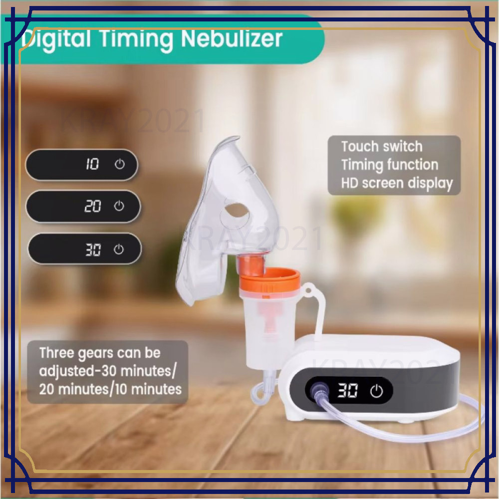 Alat Terapi Pernapasan Compressor Nebulizer Inhaler Atomizer - CDC500S