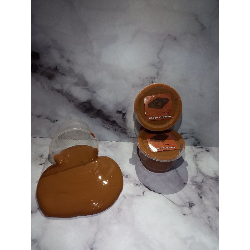chocolate tiramisu slime
