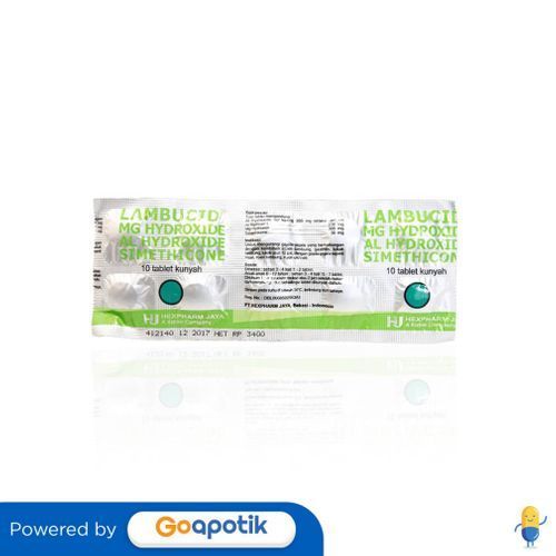 Lambucid Strip Isi 10 Tablet