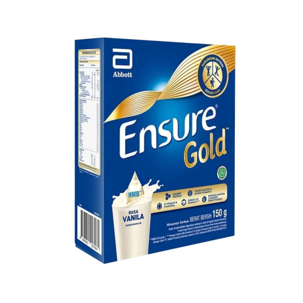 ENSURE GOLD VANILLA BOX 150GR