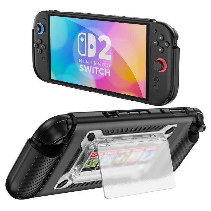 Case for Nintendo Switch 2 | Switch OLED Model Premium Rugged Silicone Soft Cover Casing