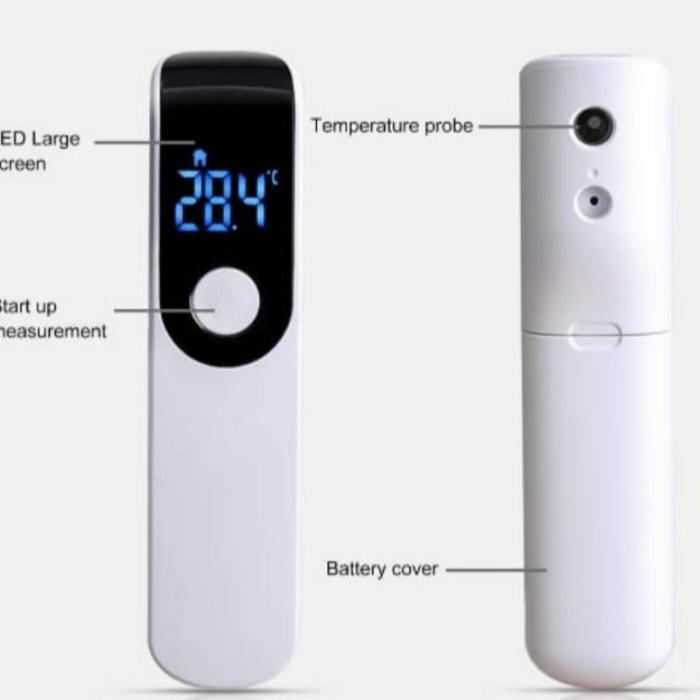 Termometer Infrared Thermometer Lcd Digital Display °C/°F - Putih