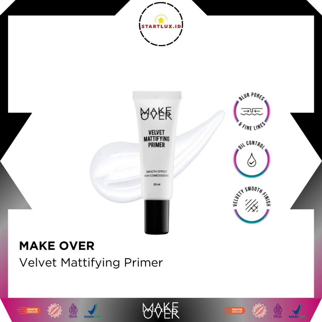 MAKE OVER Velvet Mattifying Primer 20 ml - Makeup Primer