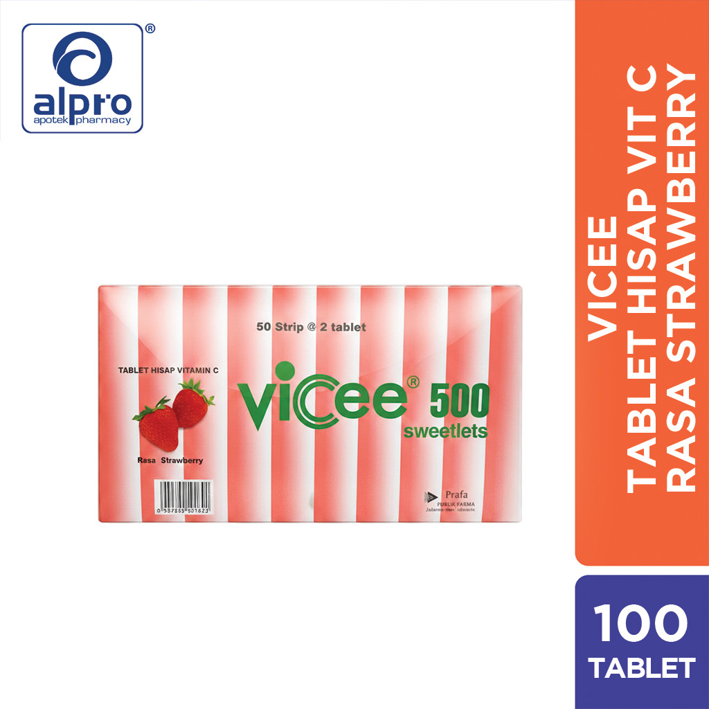 VICEE LEMON 1 STRIP 2 TABLET