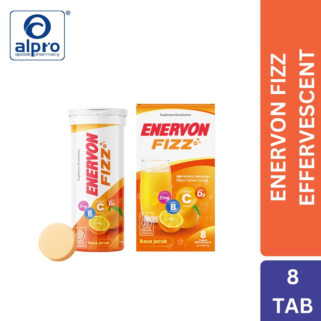 Enervon Fizz Effervescent 8S