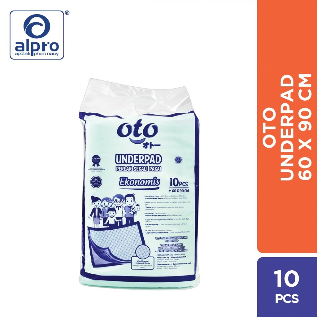 Oto Underpad 60 X 90 -10S