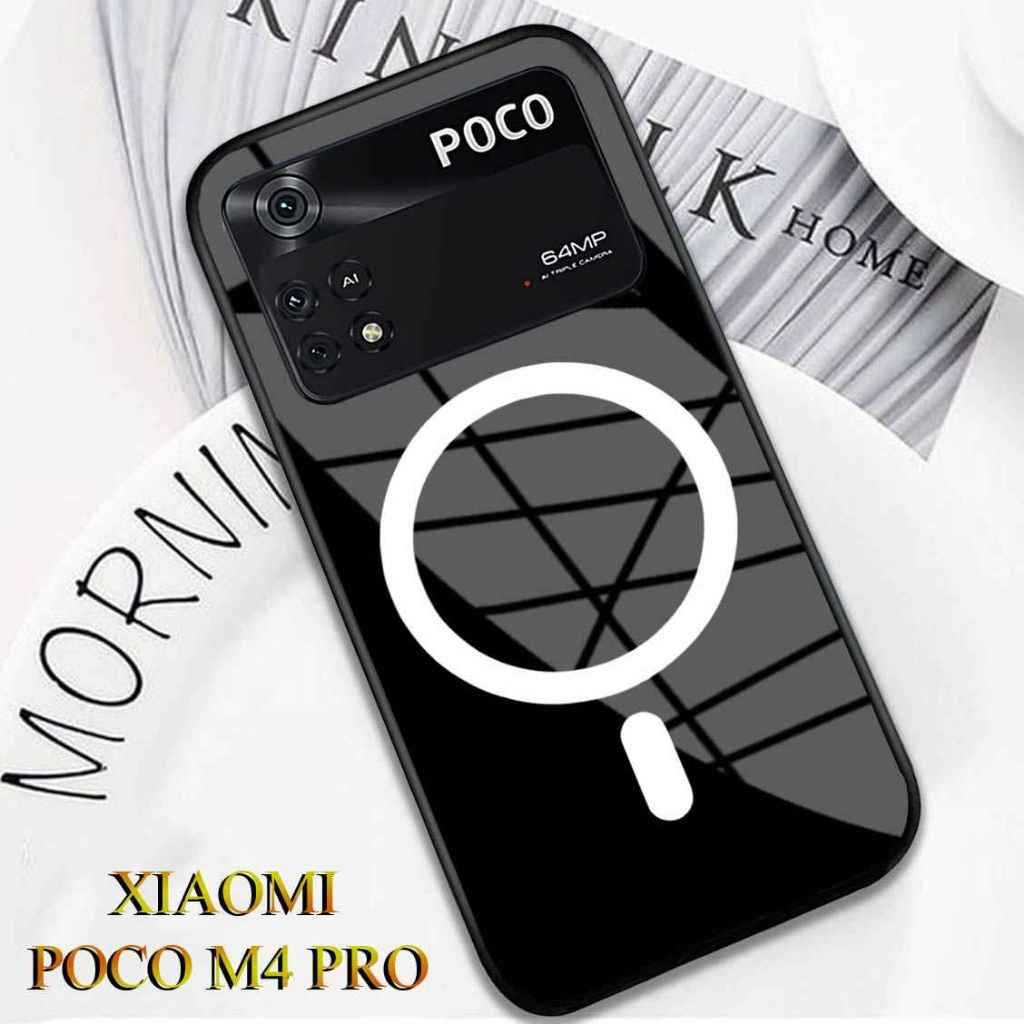 Softcase Kaca For POCO M4 PRO - Case Handphone POCO M4 PRO [T27].