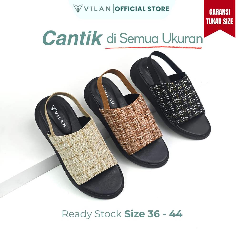 VILAN Ruby Sandal Wanita Platform 4cm