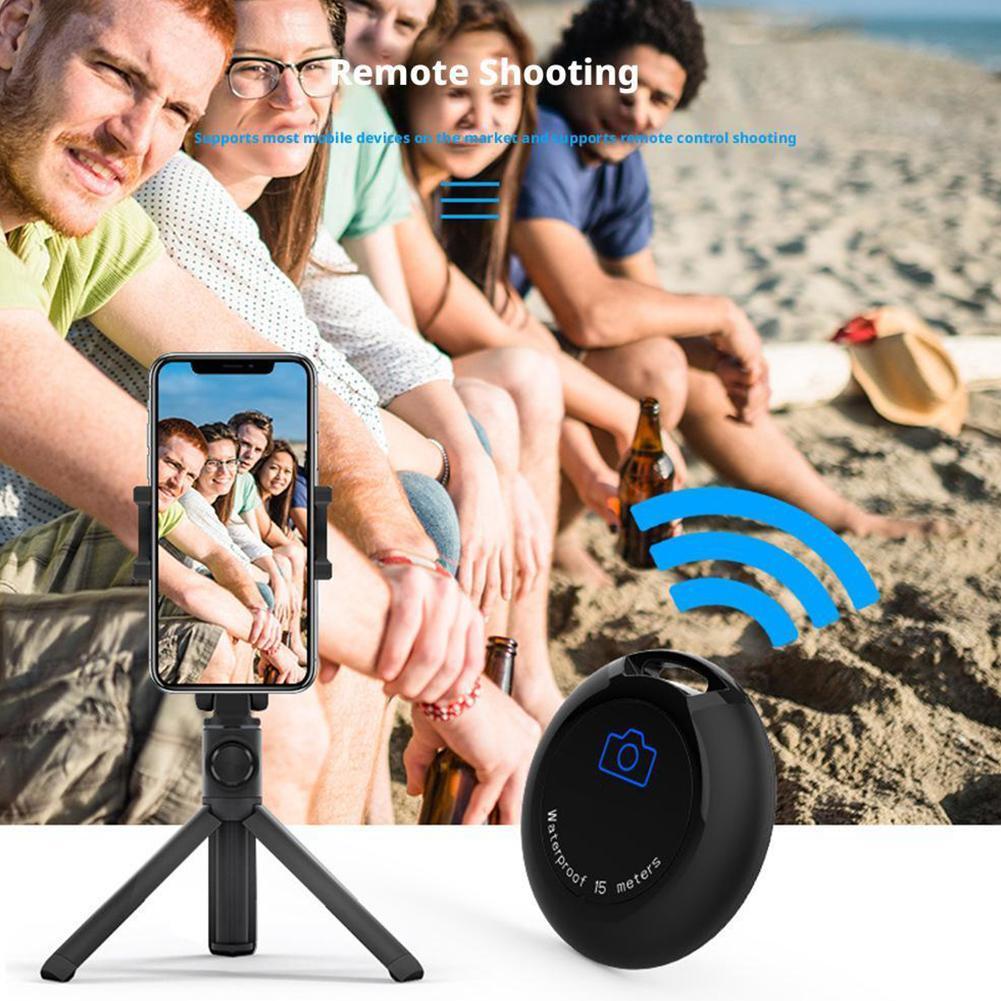 Bluetooth Remote Shutter for iPhone & Android Camera Waterproof Wireless Remote Control Selfie Button Upgrade Selfie Clicke N1P2