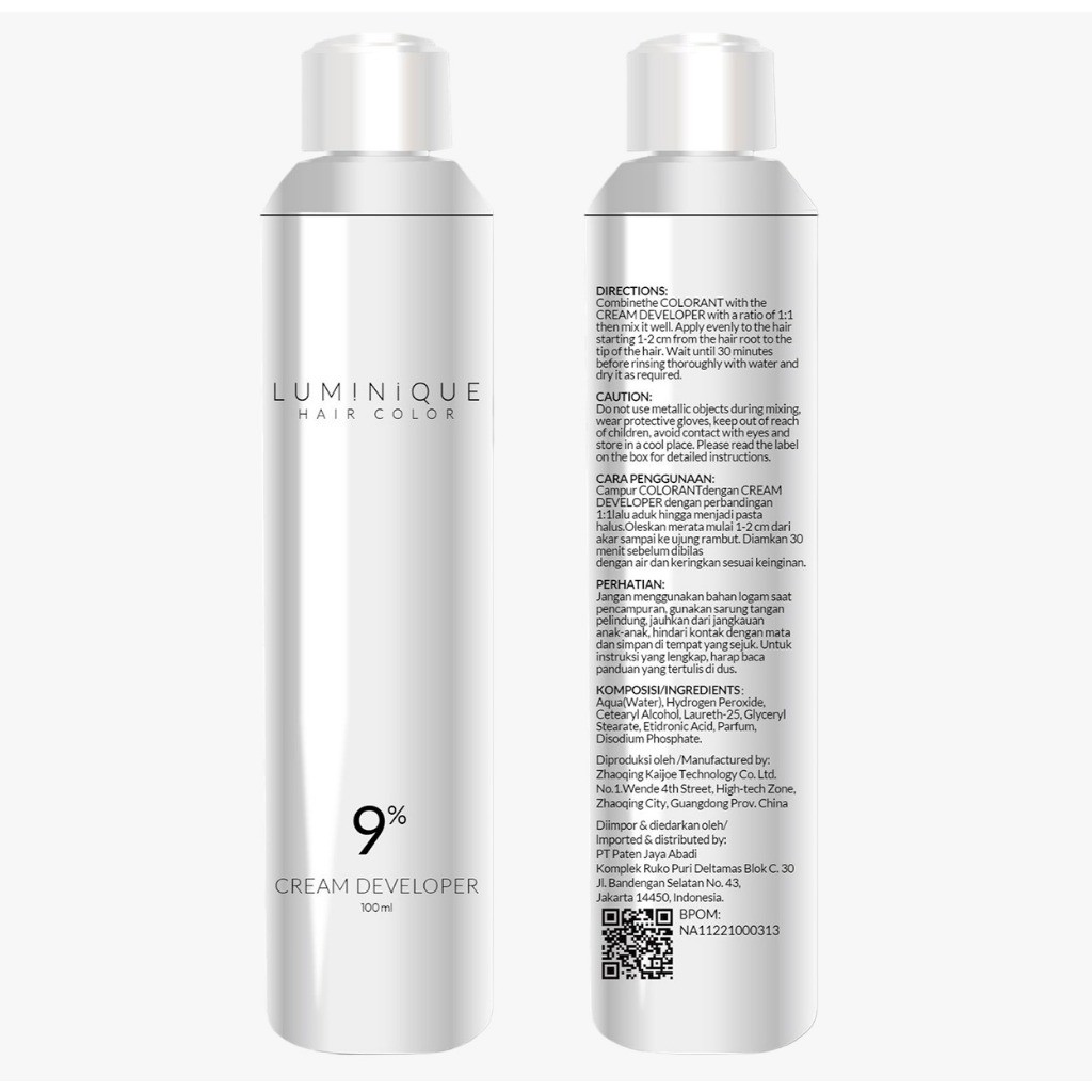CN - Luminique Oxydant 9%