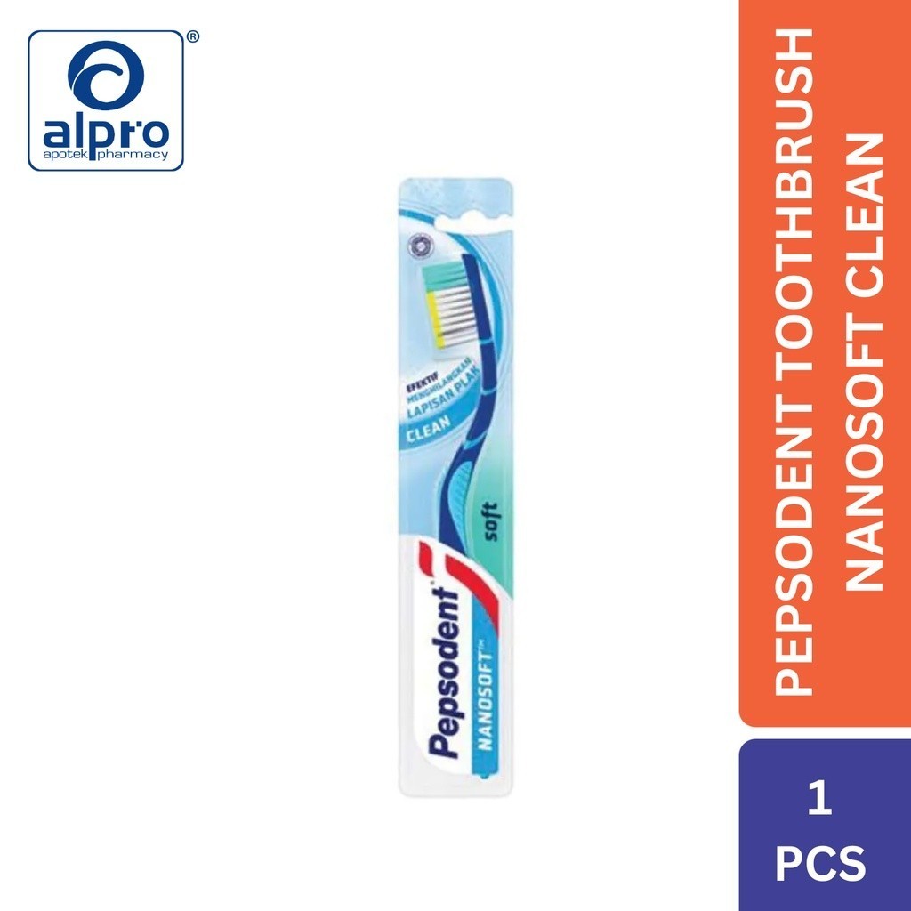 Pepsodent Toothbrush Nanosoft Clean 1S
