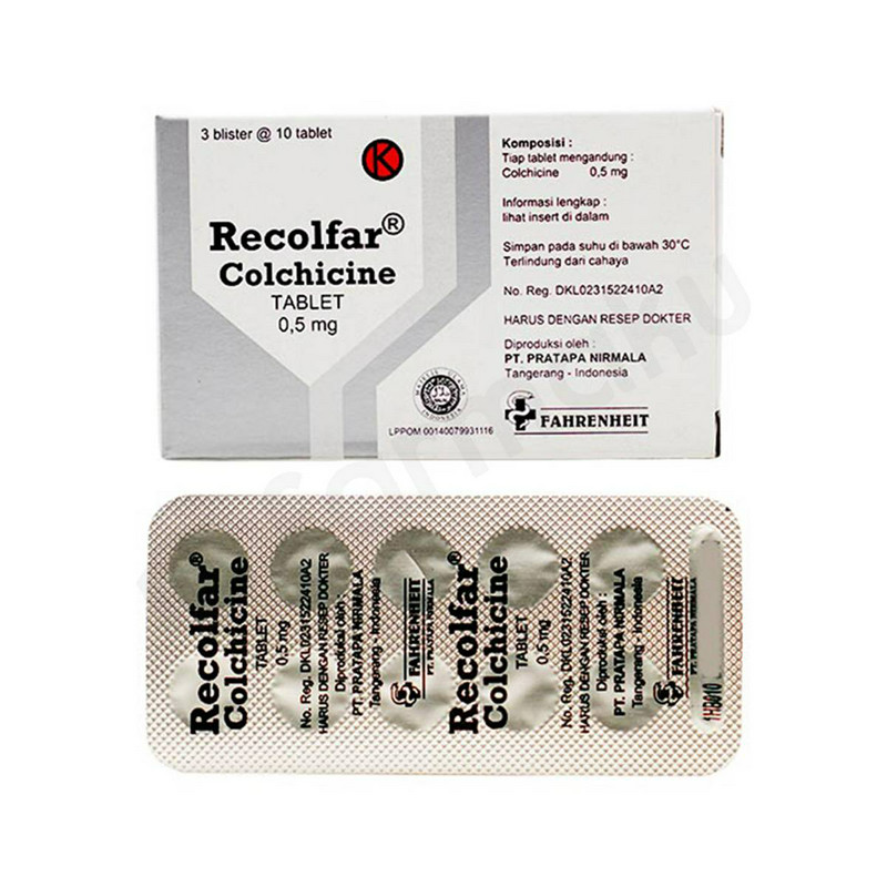 RECOLFAR 0.5 MG 1 STRIP @ 10 TABLET