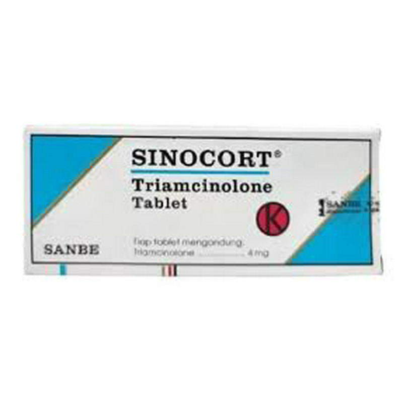 SINOCORT 4 MG 1 STRIP @ 10 TABLET