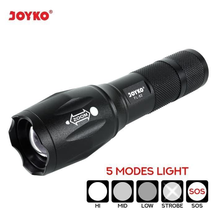 MECHALINE LED Flashlight / Senter LED Joyko FL-82 - FL-82