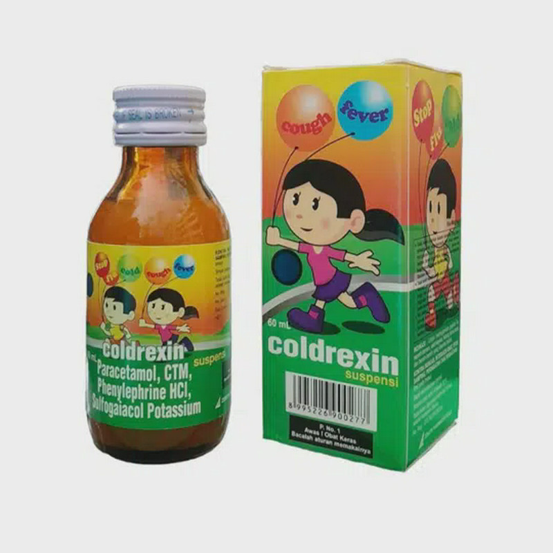 COLDREXIN SIRUP 1 BOTOL @ 60 ML