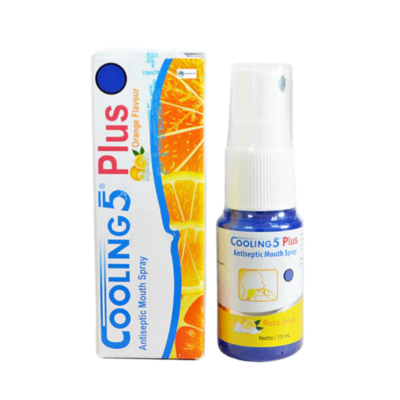COOLING 5 PLUS 1 BOTOL SPRAY @ 15 ML