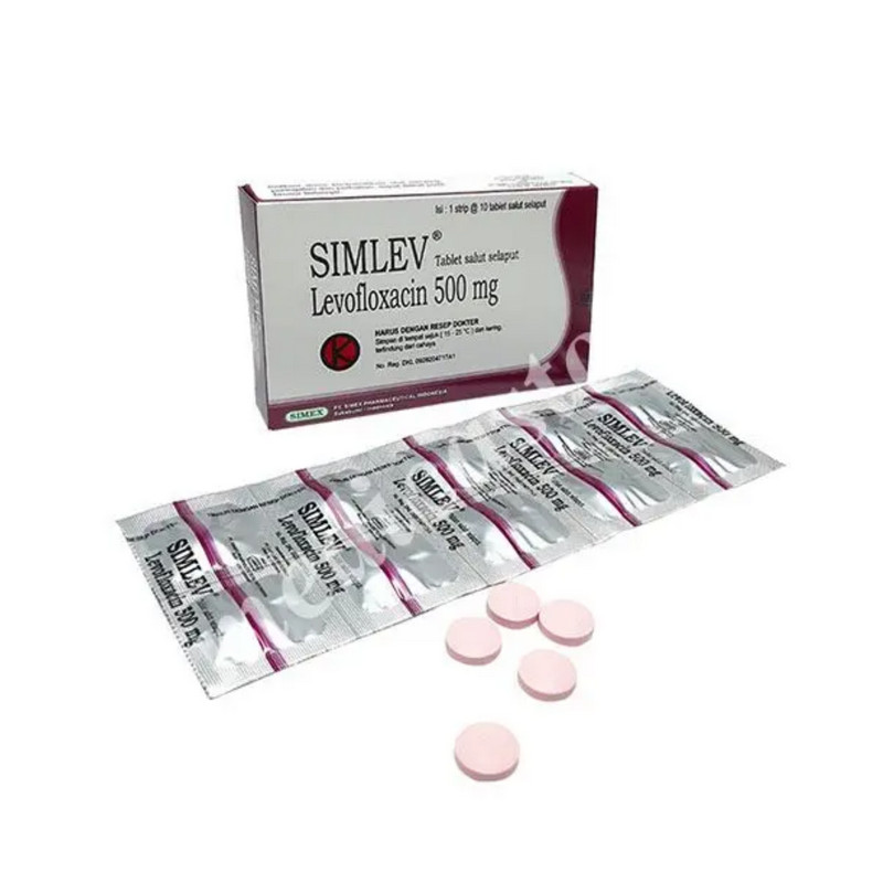 SIMLEV 500 MG 1 STRIP @ 10 TABLET SALUT SELAPUT