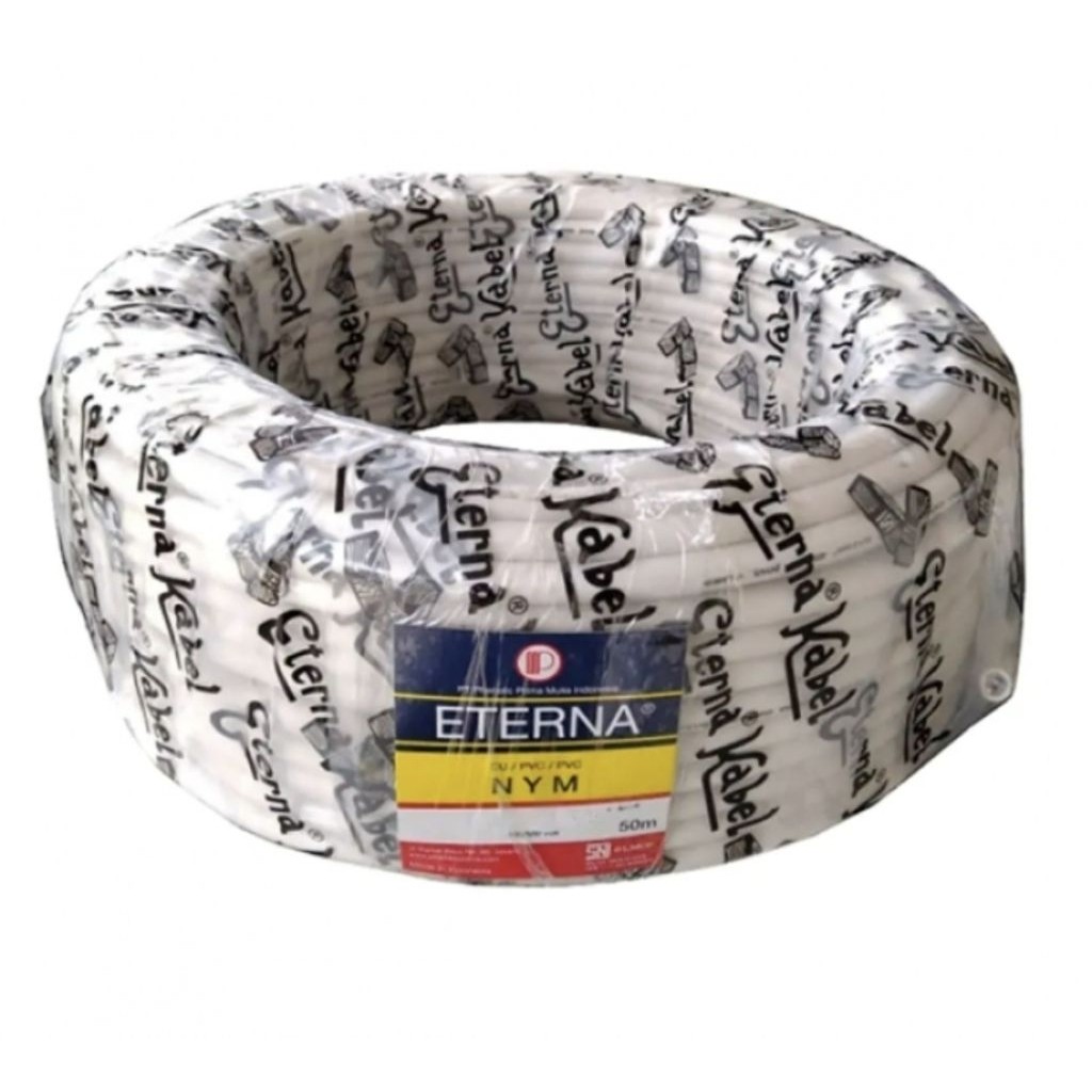 kabel nym 2x2.5mm eterna 50mtr