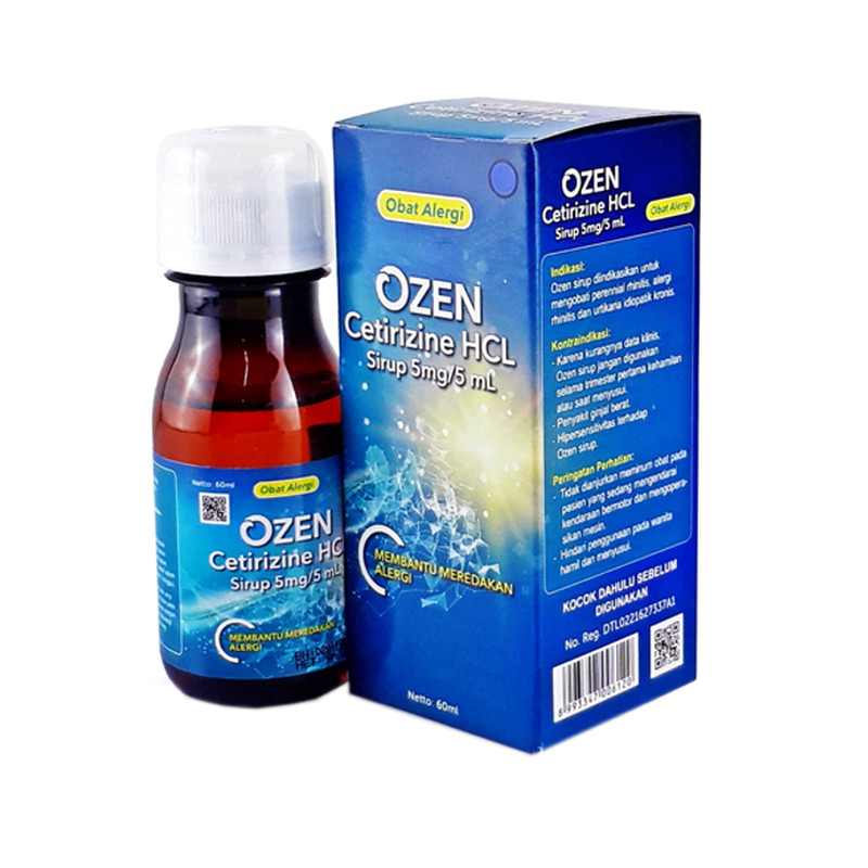 OZEN SIRUP 1 BOTOL @ 60 ML