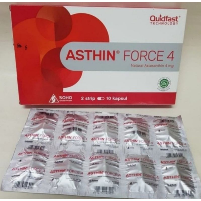 Asthin Force 4mg 10 Kapsul Per Lembar