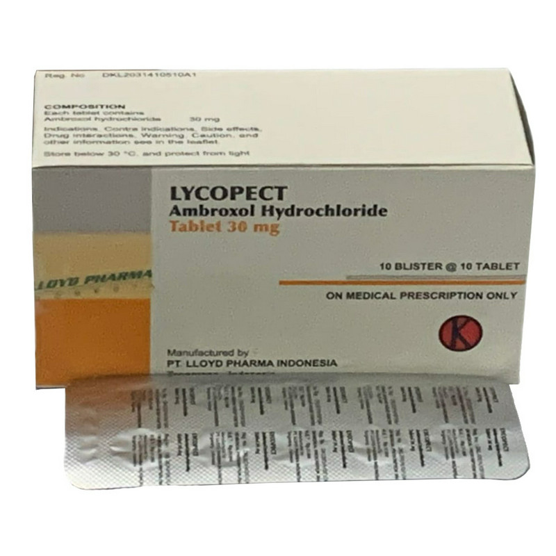 LYCOPECT 30 MG 1 BLISTER @ 10 TABLET
