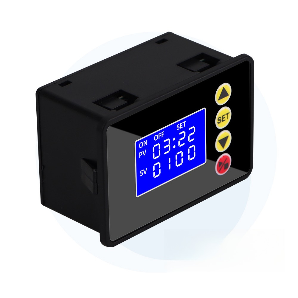 Programmable gital Timer Switch Relay Control DC 12V 24V AC 110V 220V Delay Relay Cycle Timing Microcomputer Time Controller