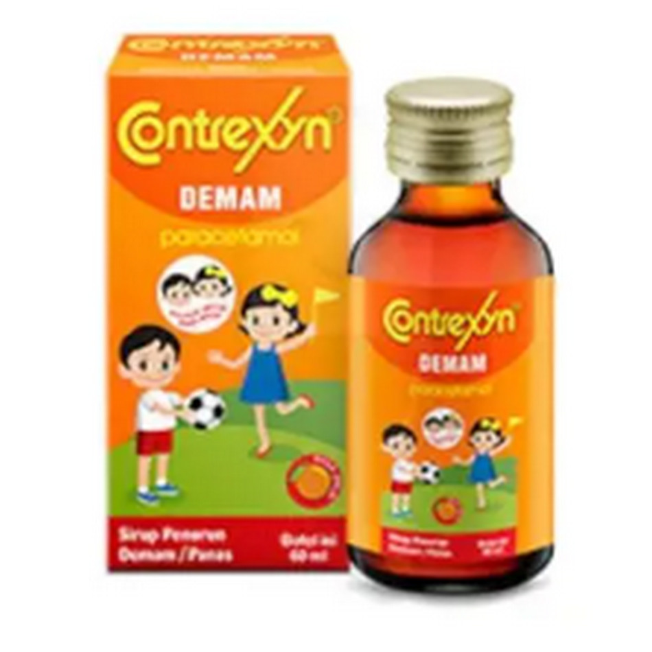 CONTREXYN DEMAM FORTE SIRUP 1 BOTOL@ 60 ML