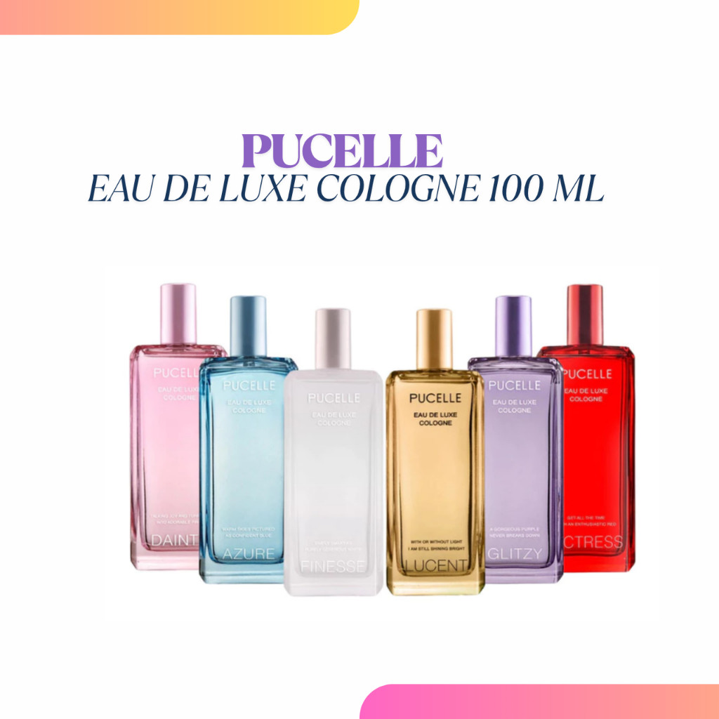 Pucelle Eau De Luxe Cologne 100ml/Parfum Wanita