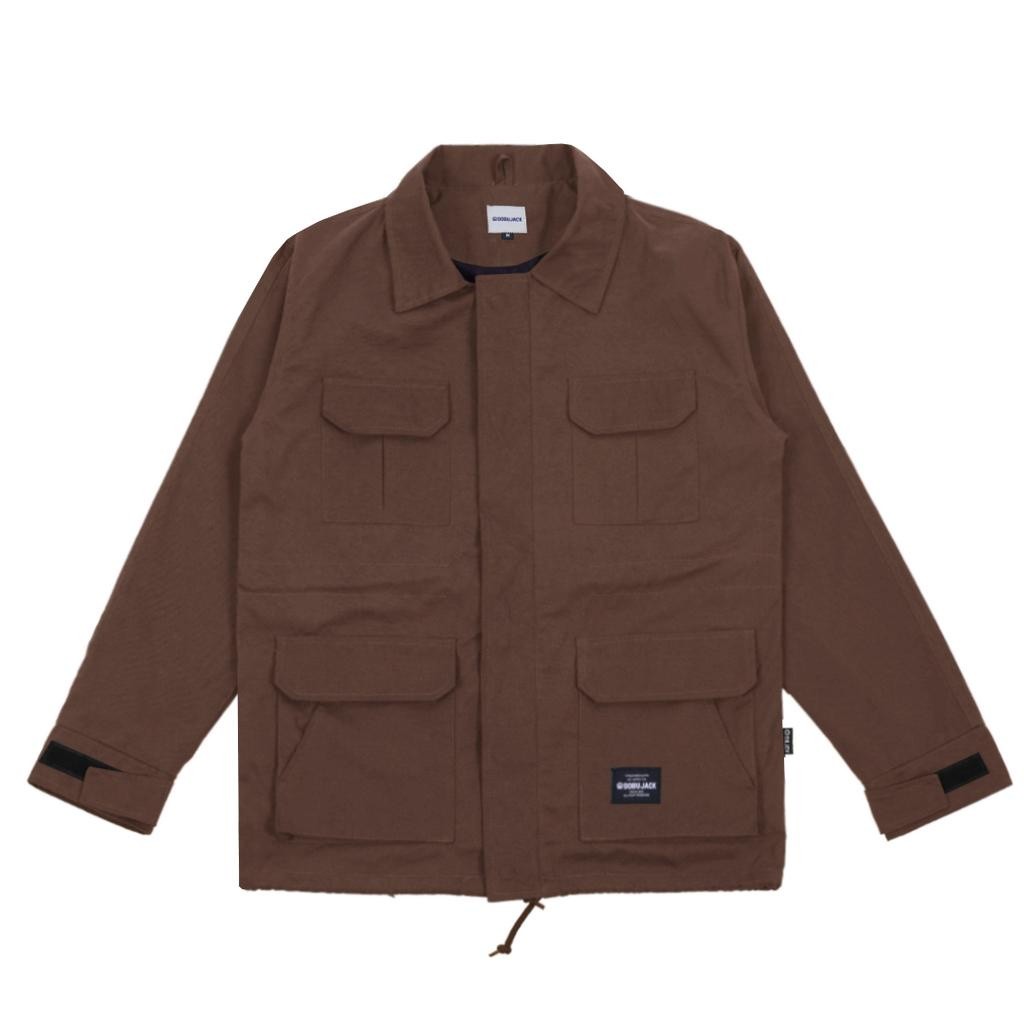 Semi Parka Jacket Tiny Brown | M2