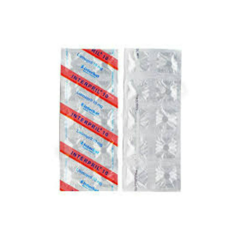 INTERPRIL 10 10 MG 1 STRIP @ 10 TABLET