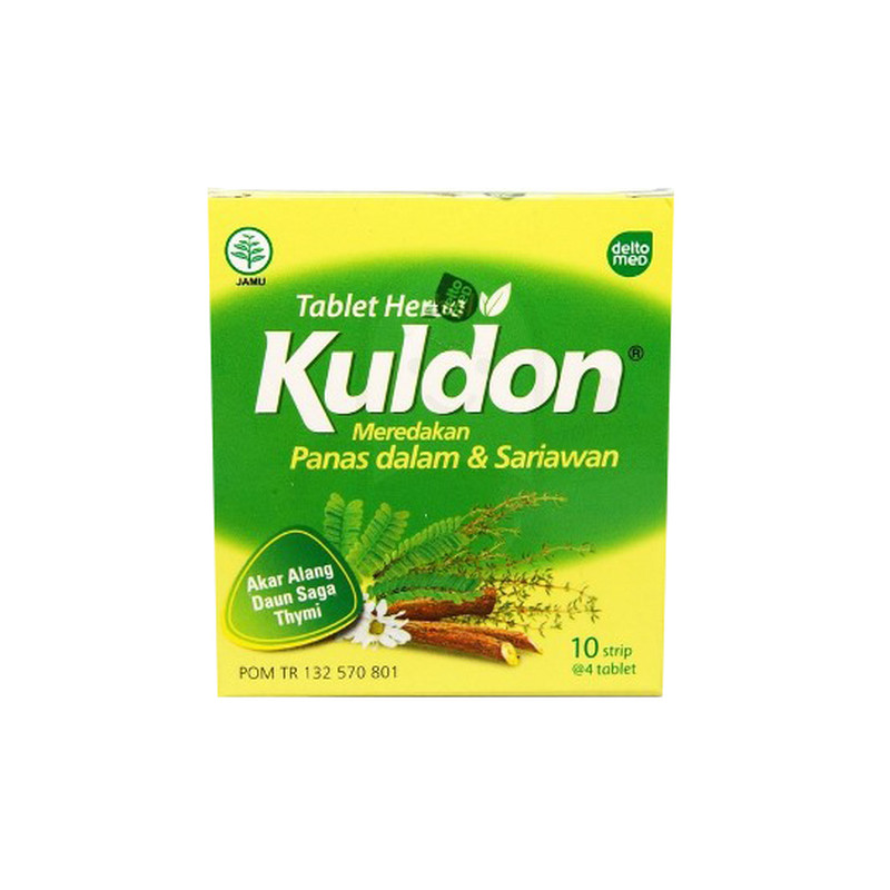 KULDON SARIAWAN 1 STRIP 4 TABLET