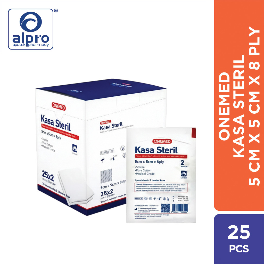 Onemed Kasa Steril 5X5Cm 25Pcs