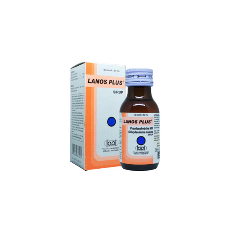 LANOS PLUS SIRUP 1 BOTOL @ 60 ML