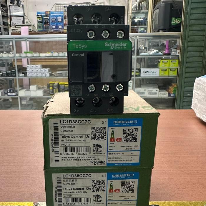 CONTACTOR LC1D38C7 36V SCHNEIDER