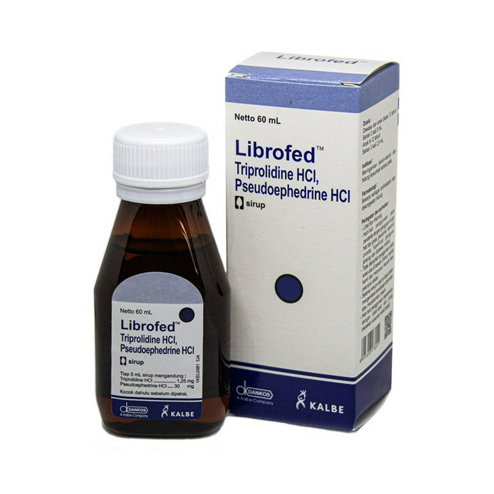 LIBROFED SIRUP 1 BOTOL @ 60 ML