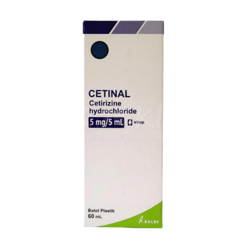 CETINAL SIRUP 1 BOTOL @ 60 ML