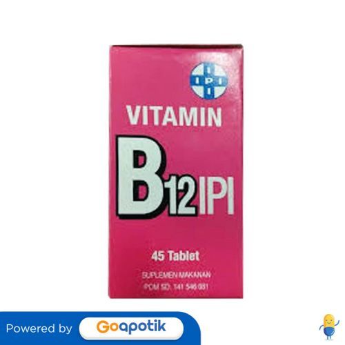 Ipi Vitamin B12 Botol 45 Tablet