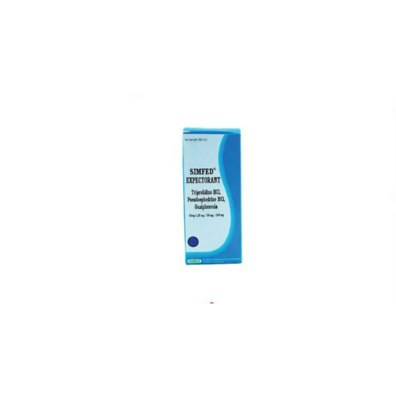 SIMFED EXPECTORANT SIRUP 1 BOTOL @ 60 ML