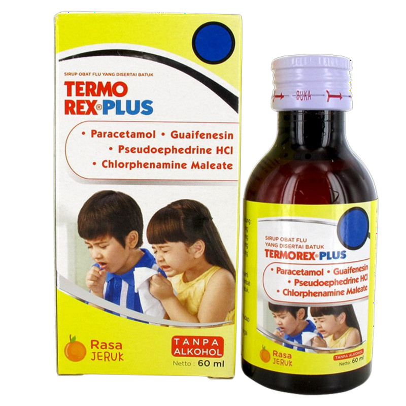 TERMOREX PLUS SIRUP 1 BOTOL @ 60 ML