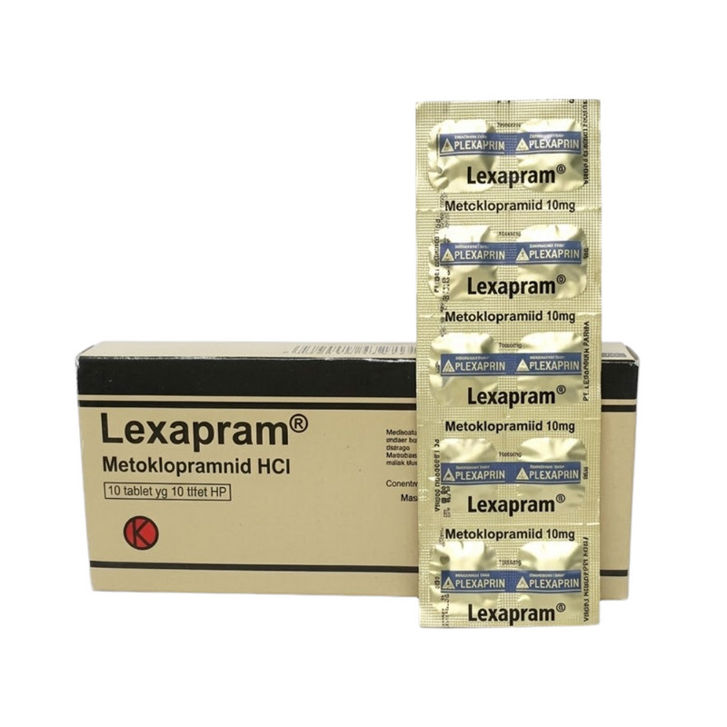 LEXAPRAM 10 MG 1 STRIP @ 10 TABLET